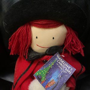 Madeline Rag Doll, 1990,  by Eden,  Blue coat with Yellow Hat #116